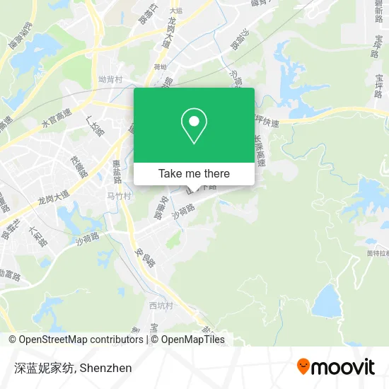 深蓝妮家纺 map