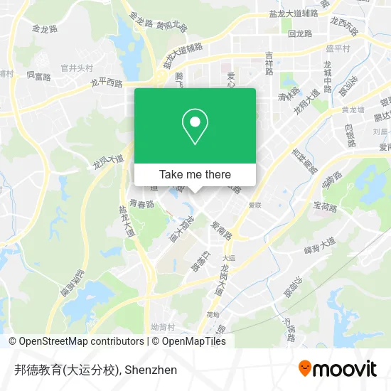 邦德教育(大运分校) map