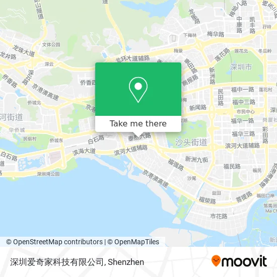 深圳爱奇家科技有限公司 map