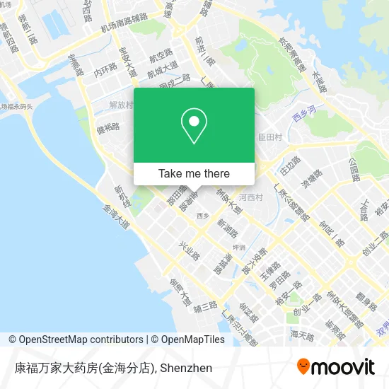 康福万家大药房(金海分店) map