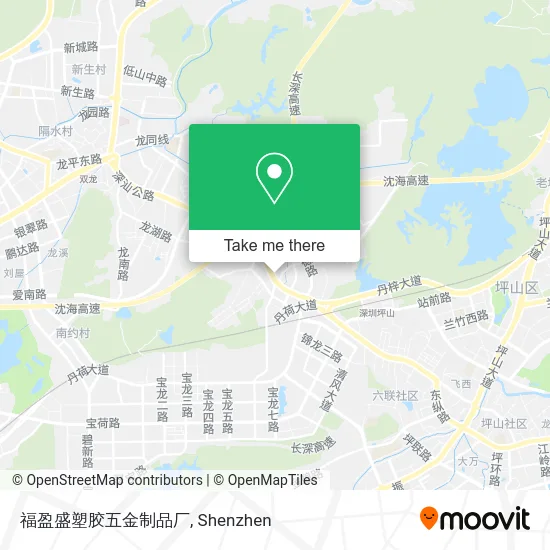 福盈盛塑胶五金制品厂 map