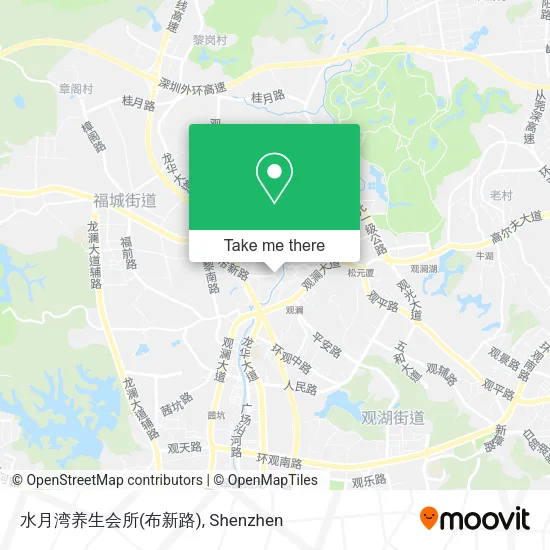 水月湾养生会所(布新路) map