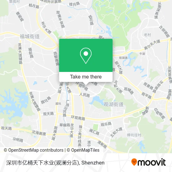 深圳市亿桶天下水业(观澜分店) map