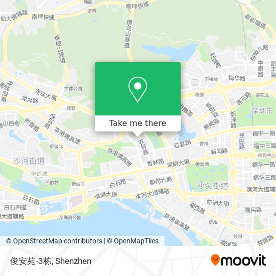 俊安苑-3栋 map