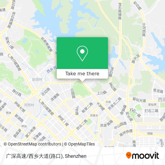 广深高速/西乡大道(路口) map