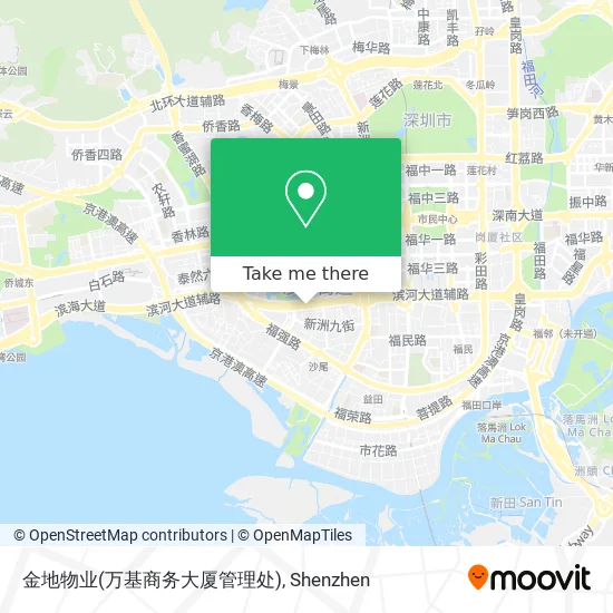 金地物业(万基商务大厦管理处) map