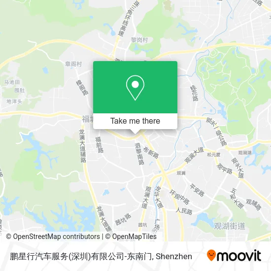 鹏星行汽车服务(深圳)有限公司-东南门 map