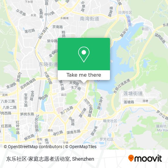 东乐社区-家庭志愿者活动室 map