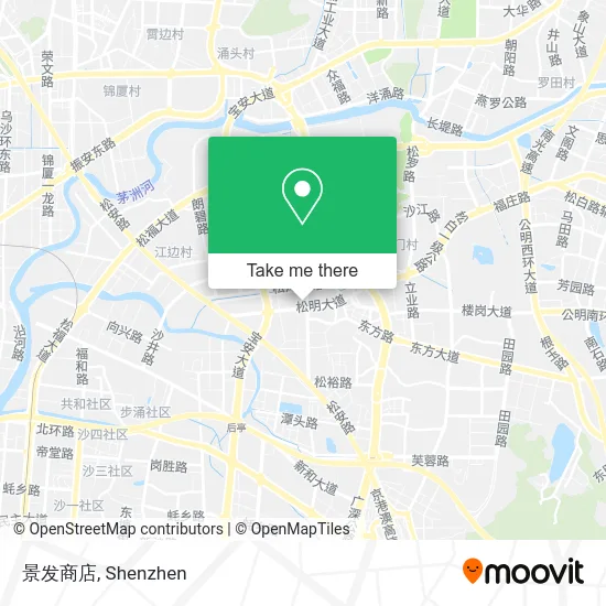 景发商店 map