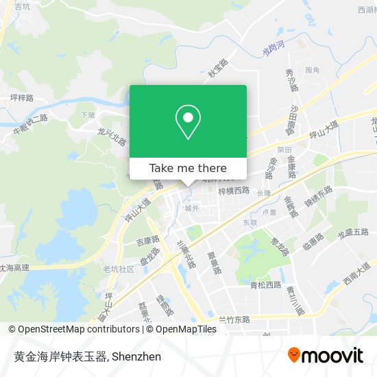 黄金海岸钟表玉器 map