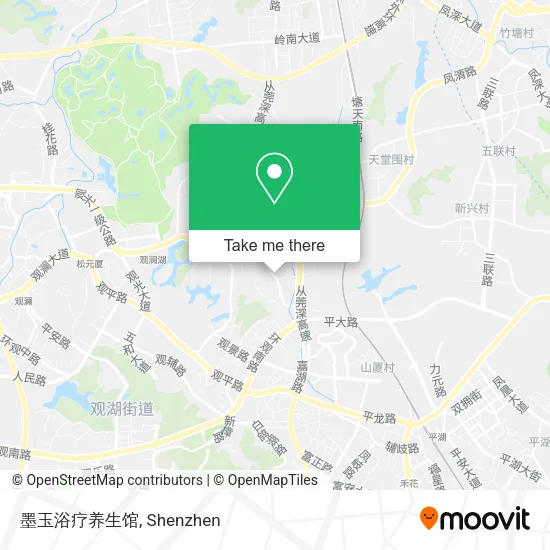 墨玉浴疗养生馆 map