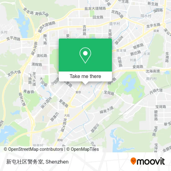 新屯社区警务室 map