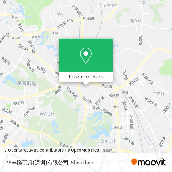 华丰隆玩具(深圳)有限公司 map