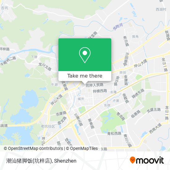 潮汕猪脚饭(坑梓店) map