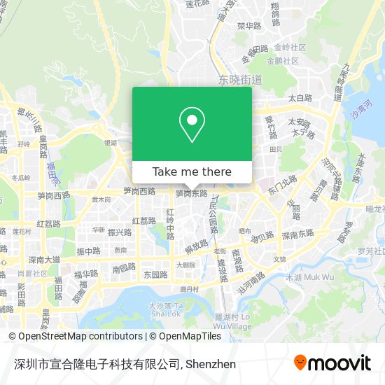 深圳市宣合隆电子科技有限公司 map