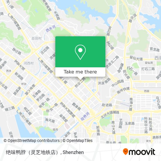 绝味鸭脖（灵芝地铁店） map
