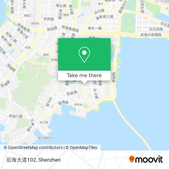 后海大道102 map