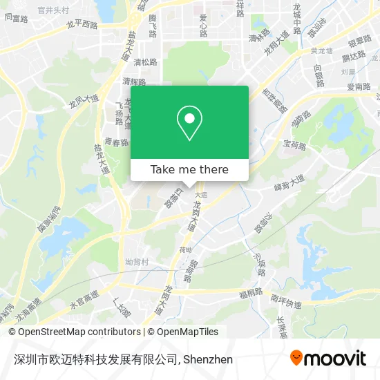 深圳市欧迈特科技发展有限公司 map