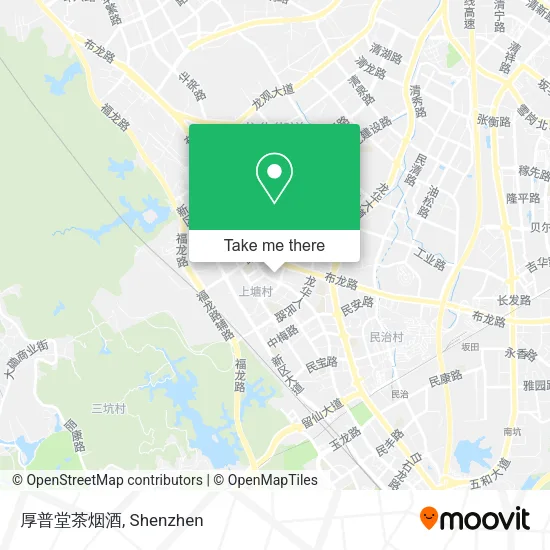 厚普堂茶烟酒 map
