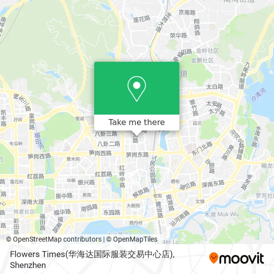 Flowers Times(华海达国际服装交易中心店) map