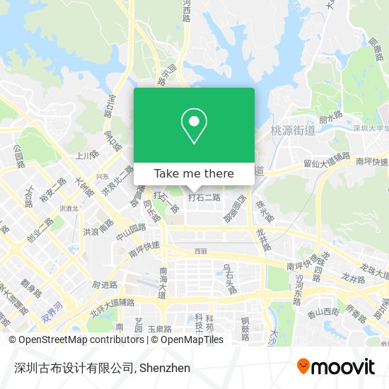 深圳古布设计有限公司 map