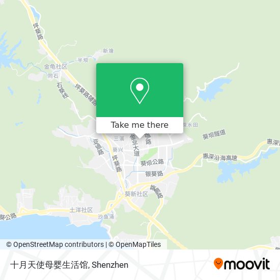 十月天使母婴生活馆 map