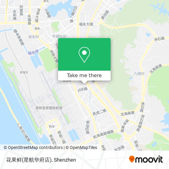 花果鲜(星航华府店) map