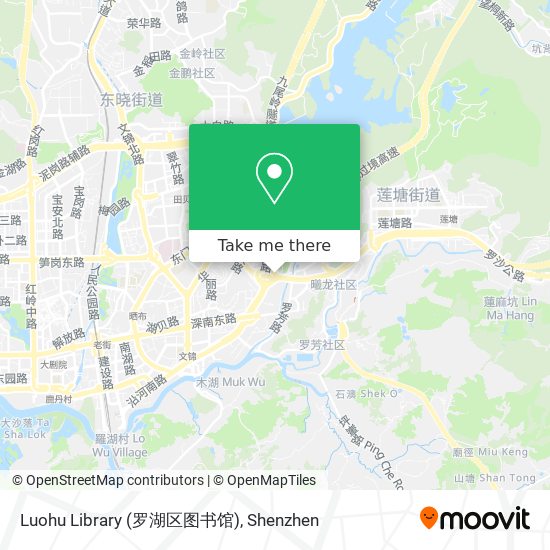 Luohu Library (罗湖区图书馆) map