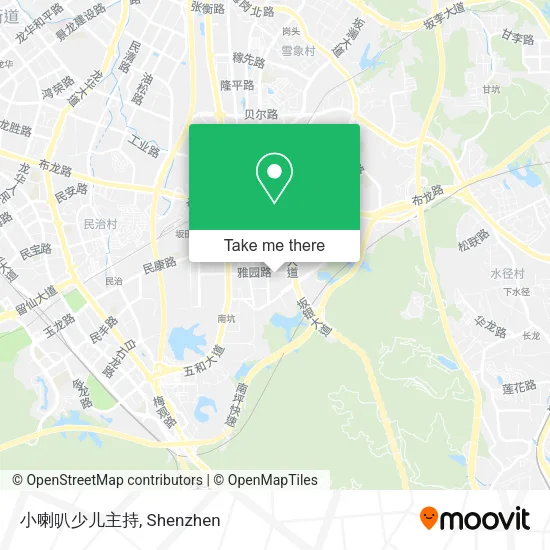 小喇叭少儿主持 map