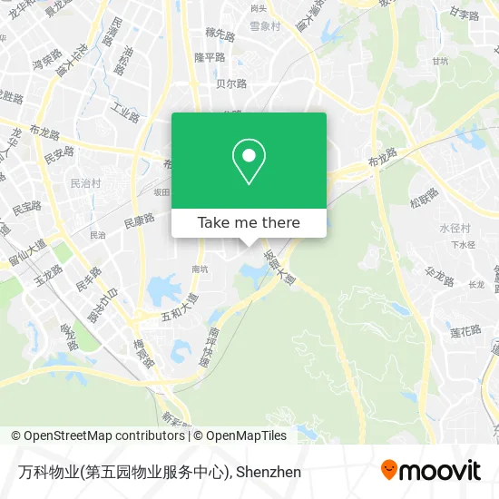 万科物业(第五园物业服务中心) map