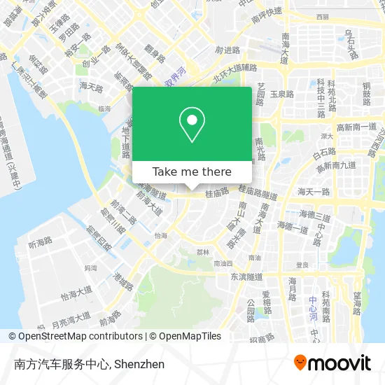 南方汽车服务中心 map