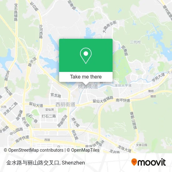 金水路与丽山路交叉口 map