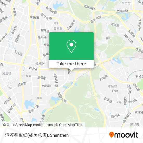 淳淳香蛋糕(杨美总店) map