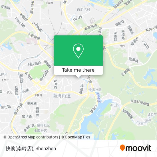 快购(南岭店) map