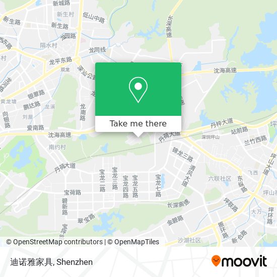 迪诺雅家具 map