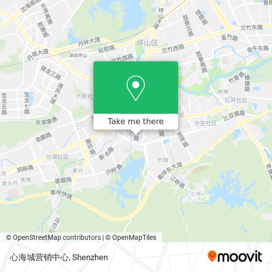 心海城营销中心 map