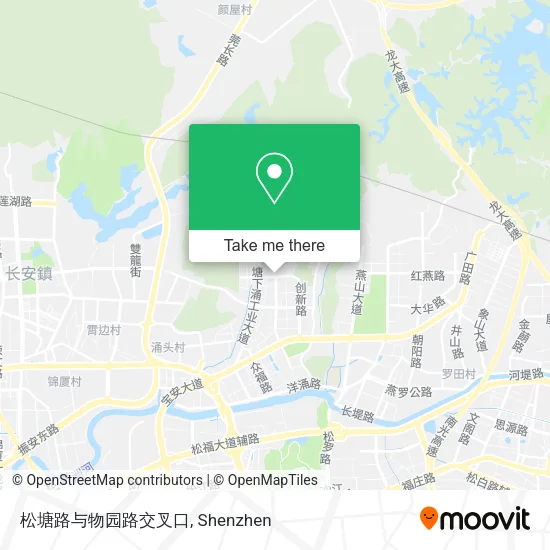 松塘路与物园路交叉口 map