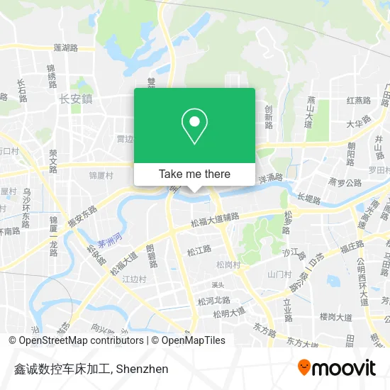鑫诚数控车床加工 map