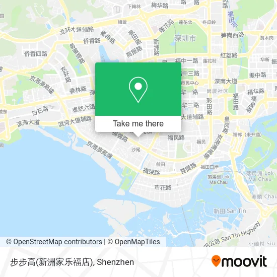 步步高(新洲家乐福店) map