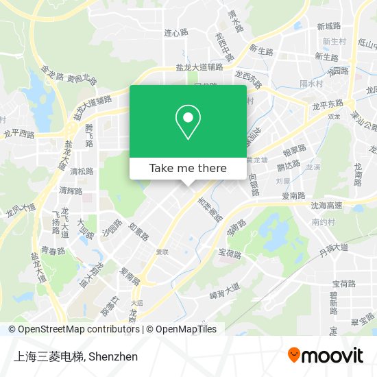 上海三菱电梯 map
