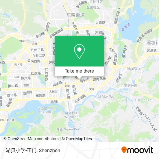 湖贝小学-正门 map