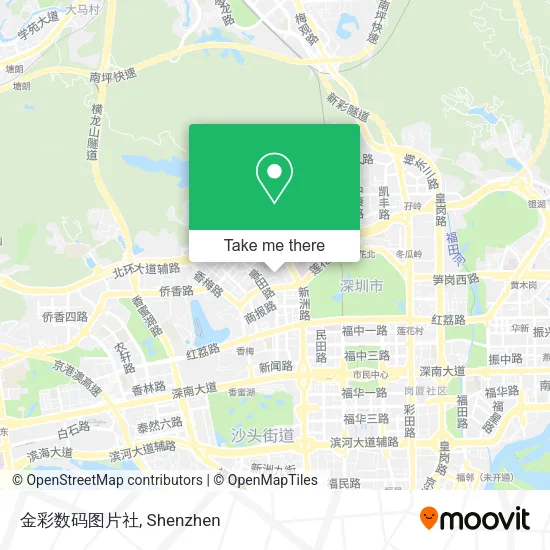 金彩数码图片社 map