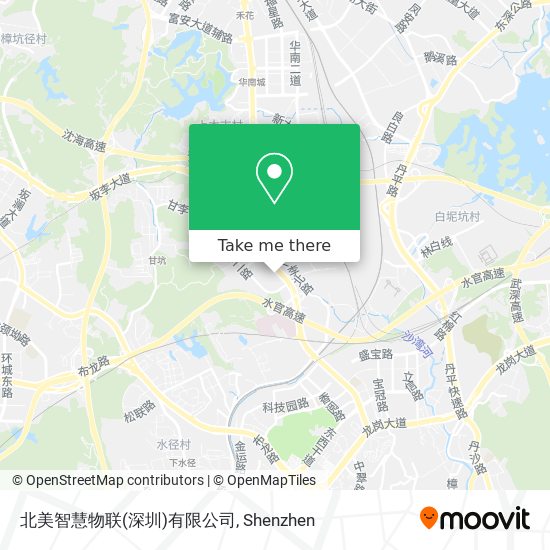 北美智慧物联(深圳)有限公司 map