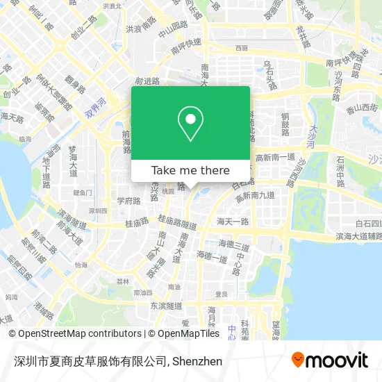 深圳市夏商皮草服饰有限公司 map