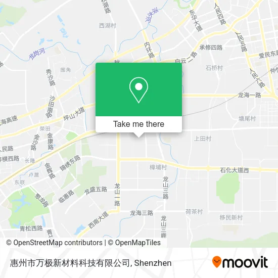 惠州市万极新材料科技有限公司 map