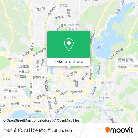 深圳市脉动科技有限公司 map