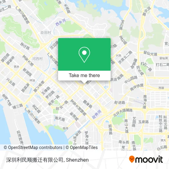 深圳利民顺搬迁有限公司 map