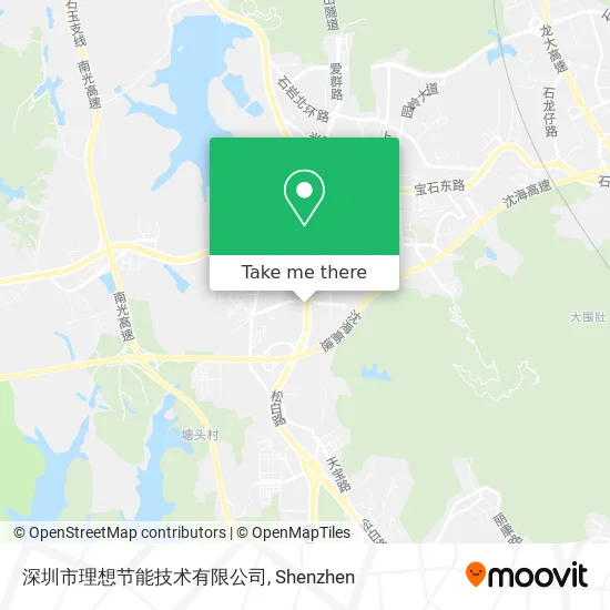 深圳市理想节能技术有限公司 map