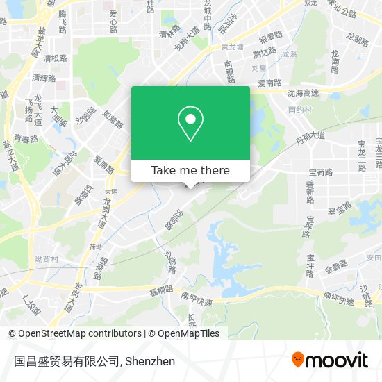国昌盛贸易有限公司 map
