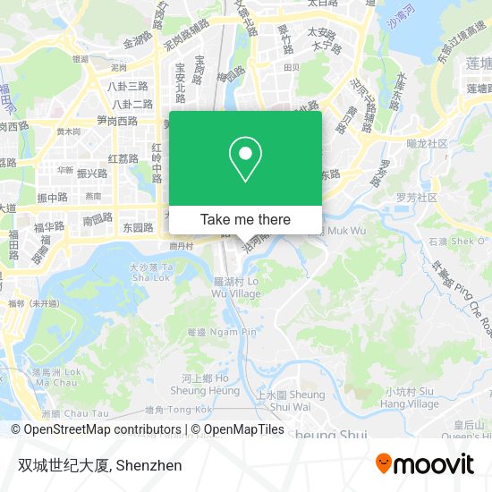 双城世纪大厦 map